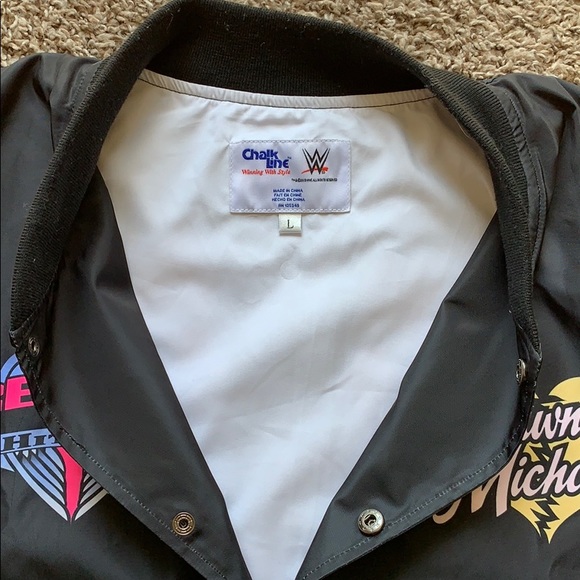 ❌SOLD❌ Chalk Line HBK VS Bret  Fanimation Jacket - Picture 7 of 7